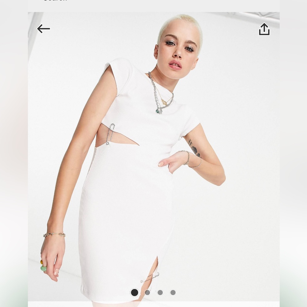 White dress